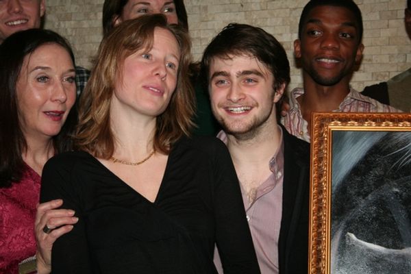 Sandra Shipley, Thea Sharrock and Daniel Radcliffe

 Photo