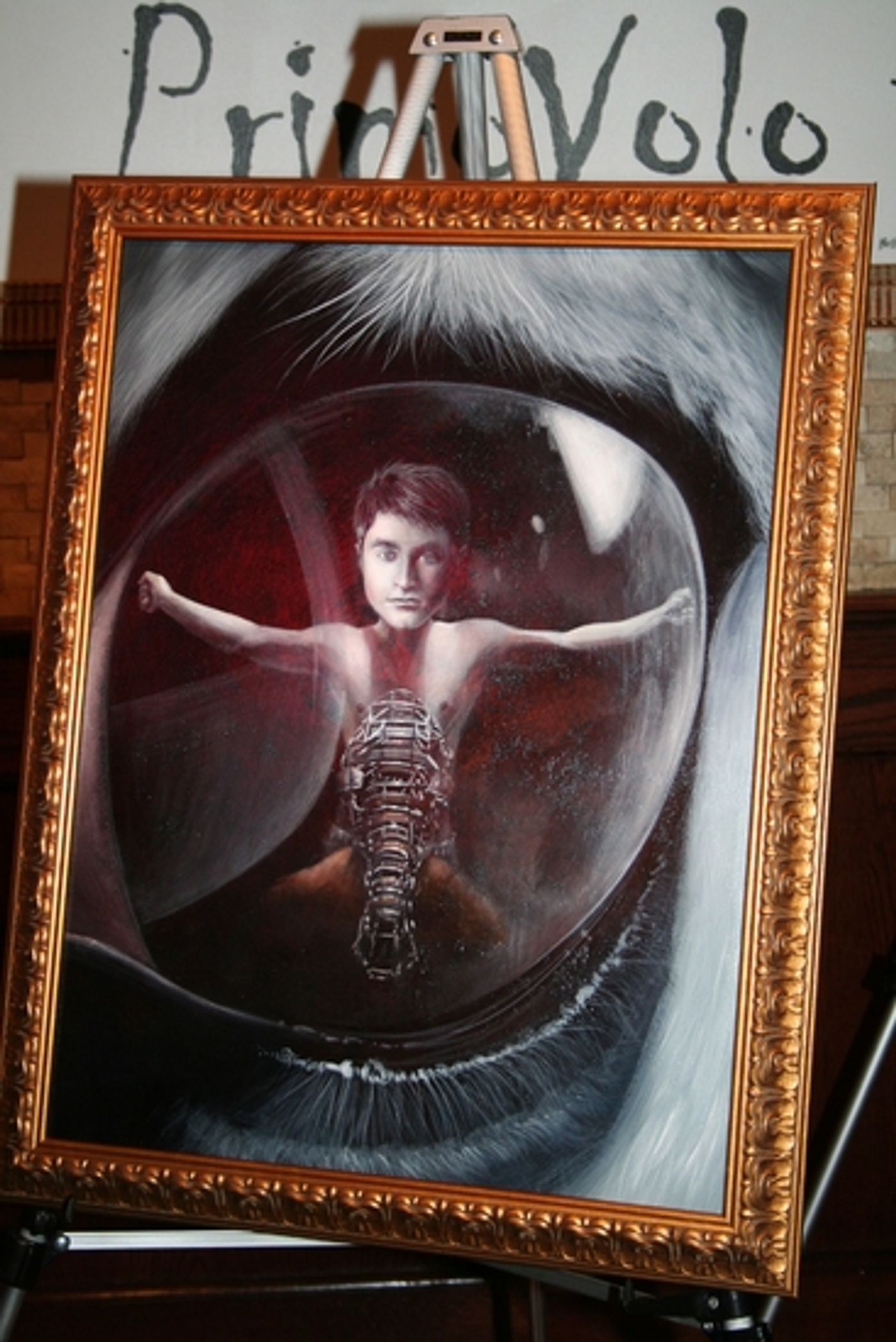 Photo Coverage: EQUUS Star Daniel Radcliffe's Portrait Unveiled at Tony's DiNapoli  Image