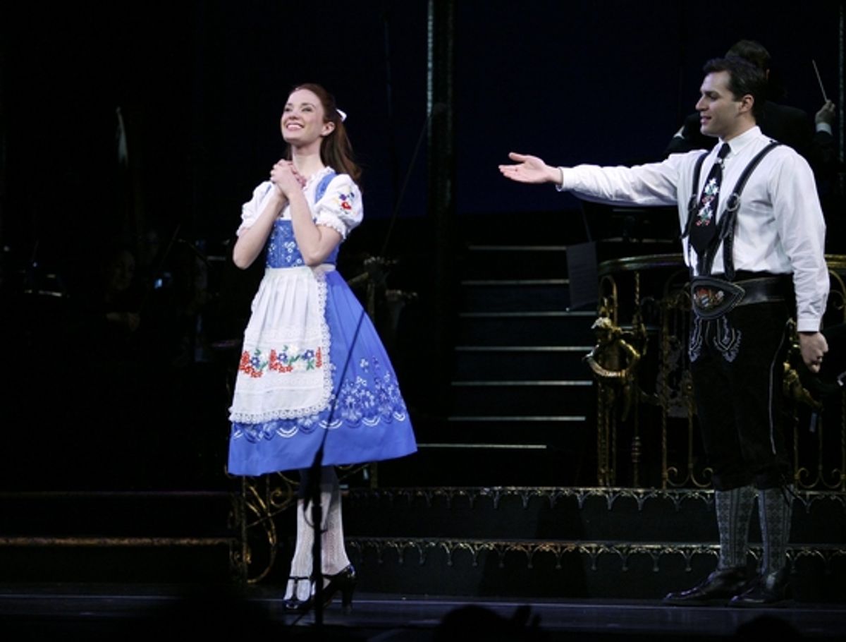 Sierra Boggess and Ryan Silverman

 at 