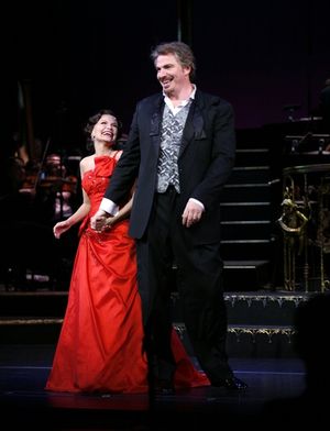 Kristin Chenoweth and Douglas Sills @ BroadwayWorld Kristin Chenoweth and Douglas Sills Photo