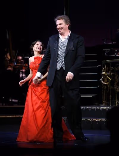 Kristin Chenoweth and Douglas Sills Photo