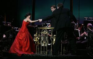 Kristin Chenoweth and Douglas Sills @ BroadwayWorld Kristin Chenoweth and Douglas Sills Photo