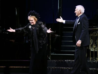 Marni Nixon and Dick Latessa

 Photo