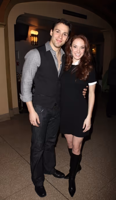 Ryan Silverman and Sierra Boggess

 Photo