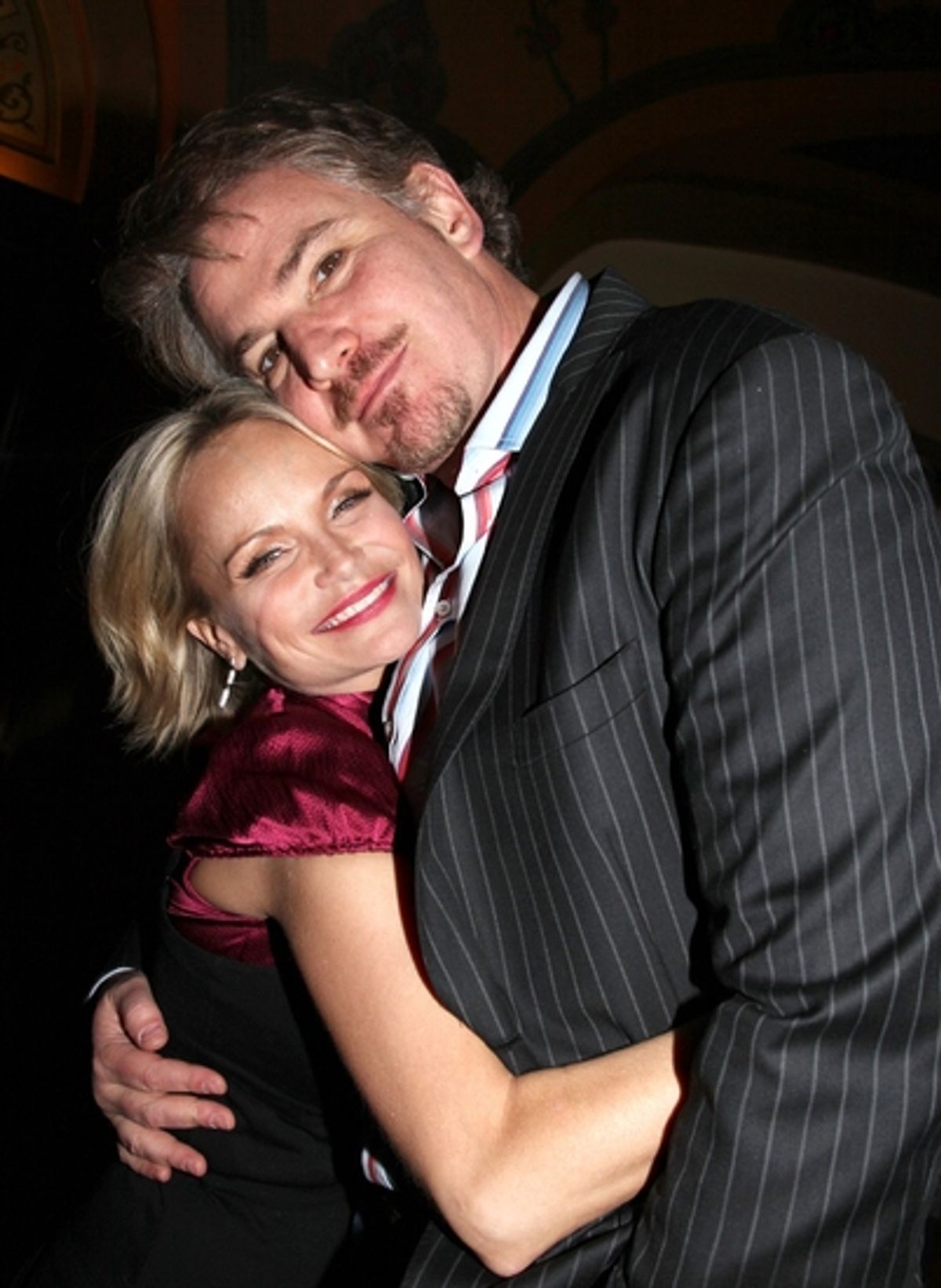 Kristin Chenoweth and Douglas Sills at 