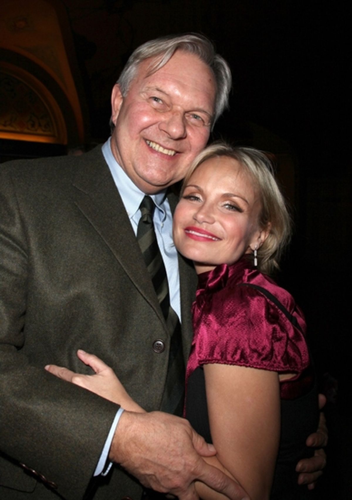 Walter Bobbie and Kristin Chenoweth

 at 
