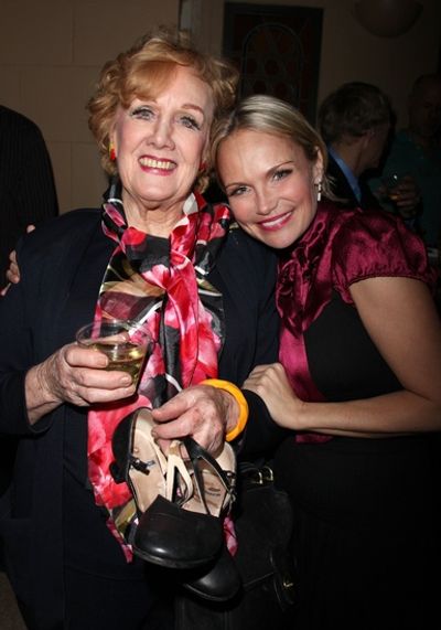 Marni Nixon and Kristin Chenoweth Photo