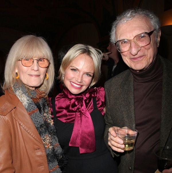 Margery Harnick, Kristin Chenoweth and Sheldon Harnick Photo