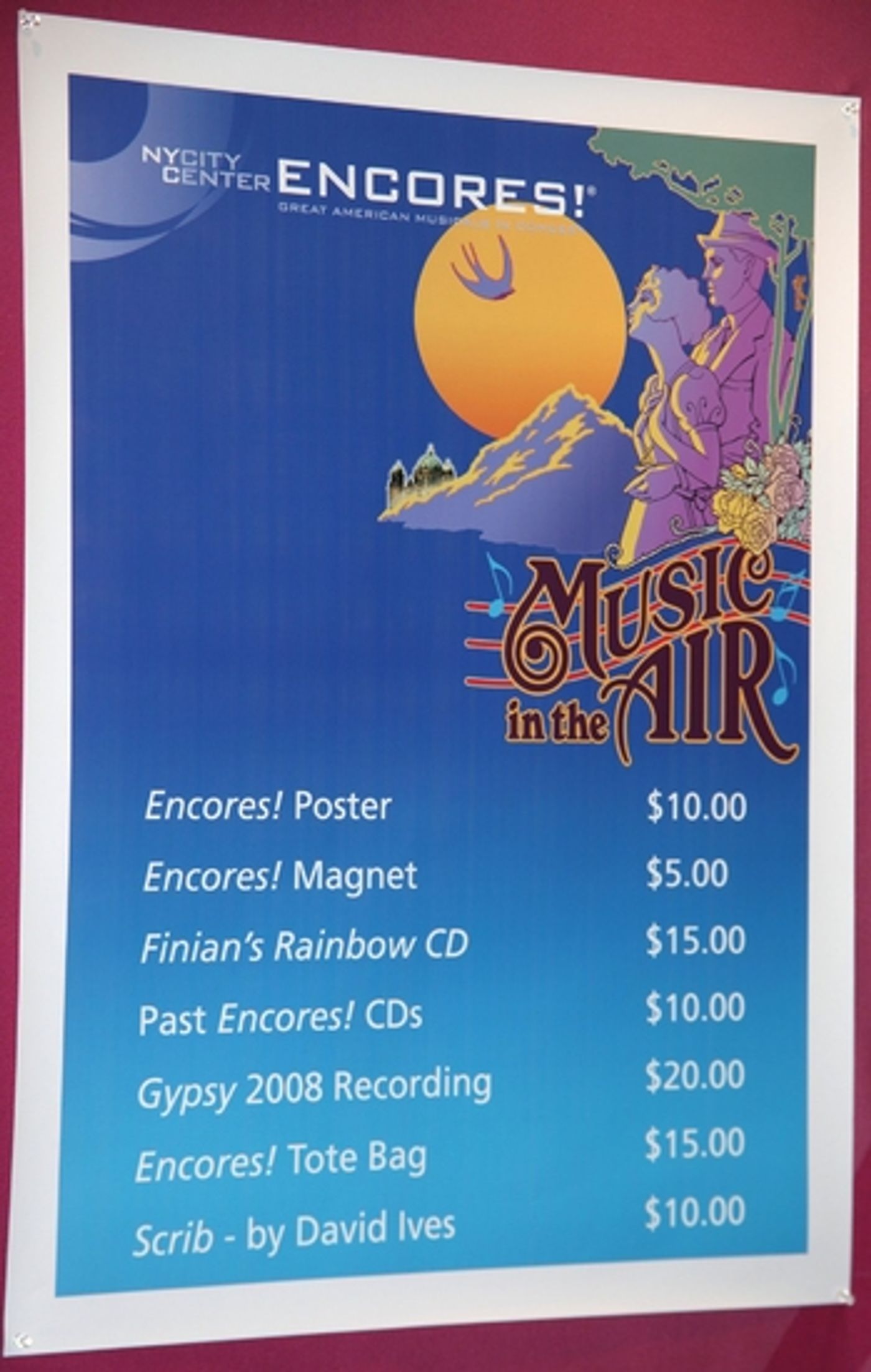 Photo Coverage: Encores! MUSIC IN THE AIR Closing Night Party  Image