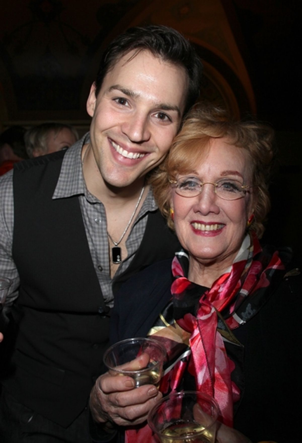 Ryan Silverman and Marni Nixon

 at 