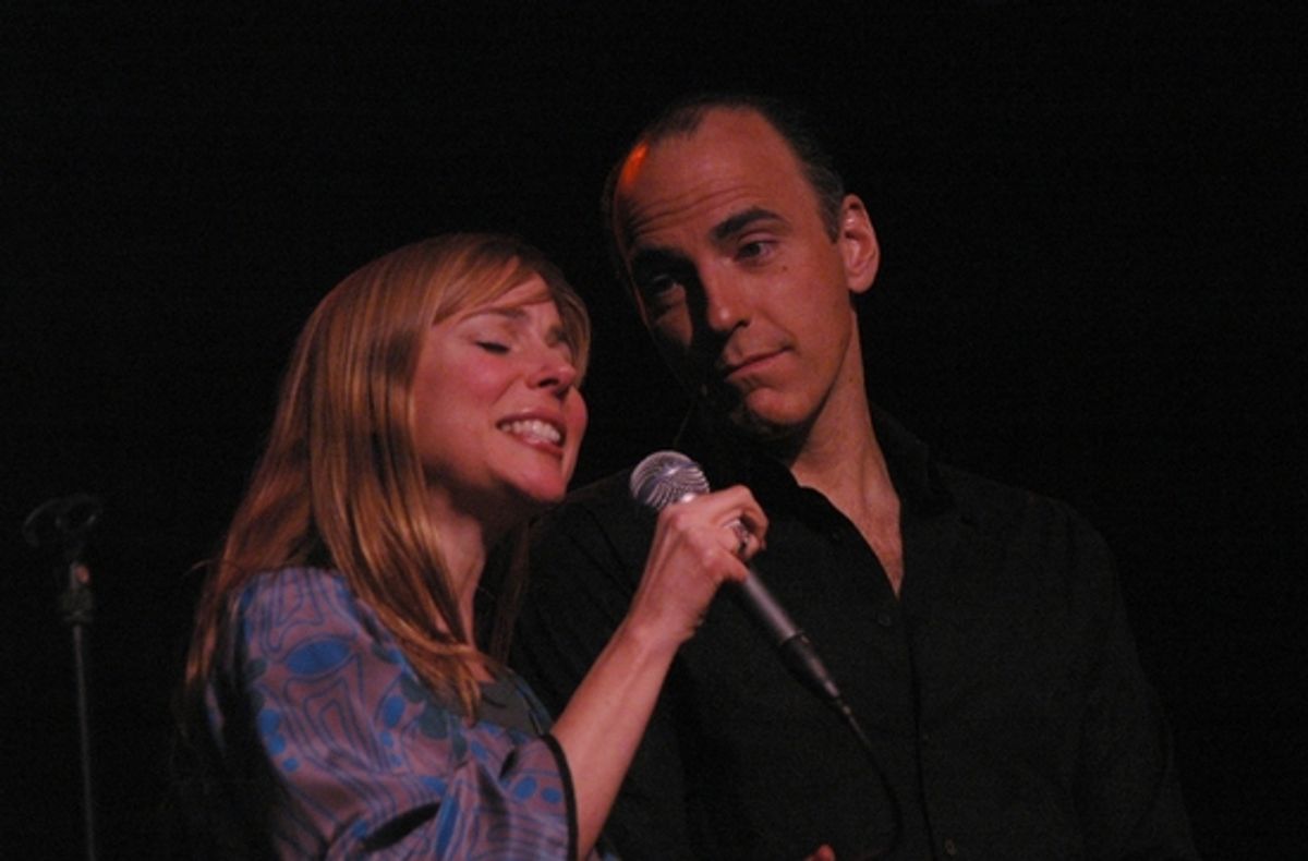 Kerry Butler and William Michals dueting on Suddenly, Seymour at 