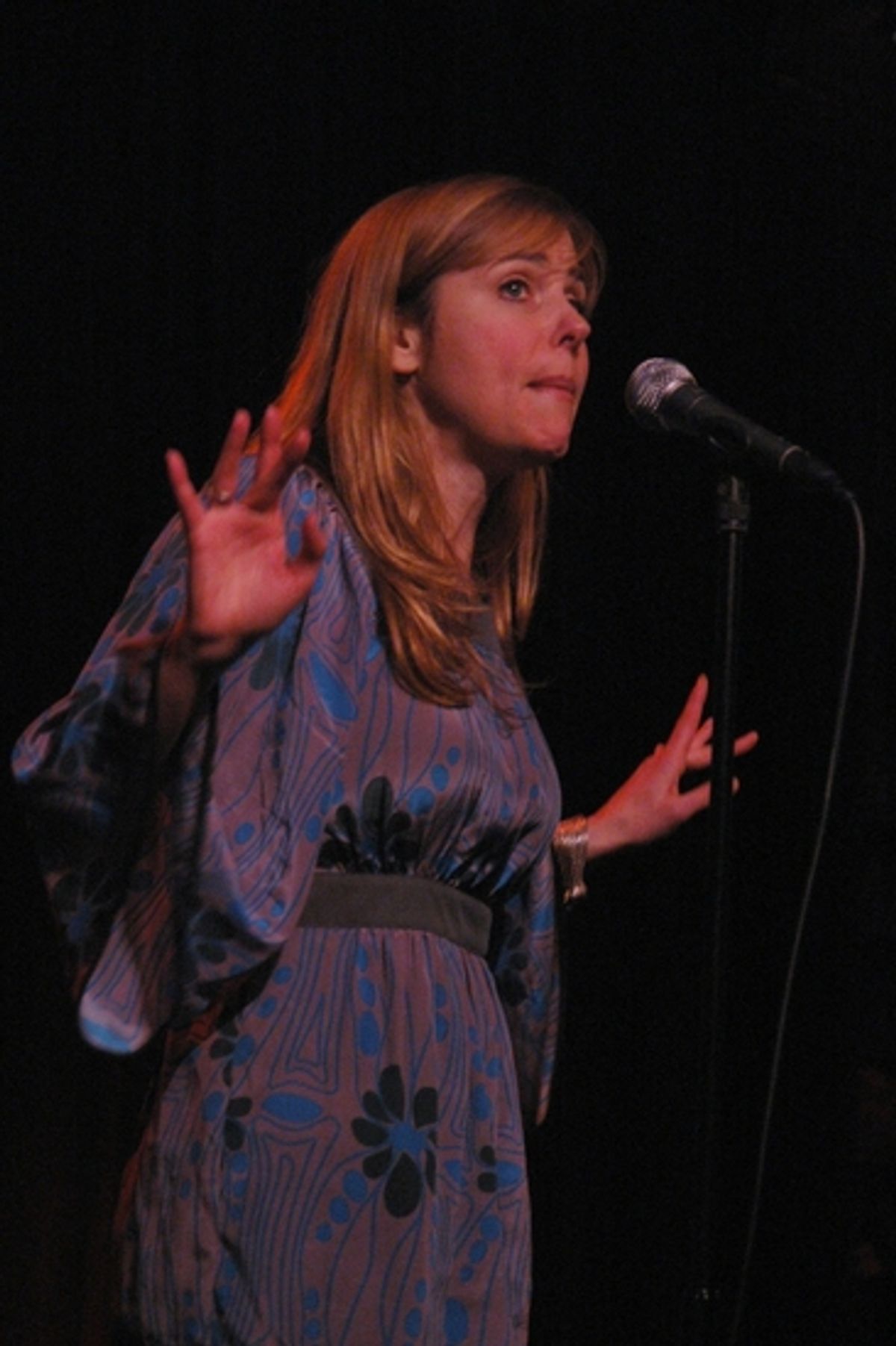 Kerry Butler singing You Can't Stop The Beat at 