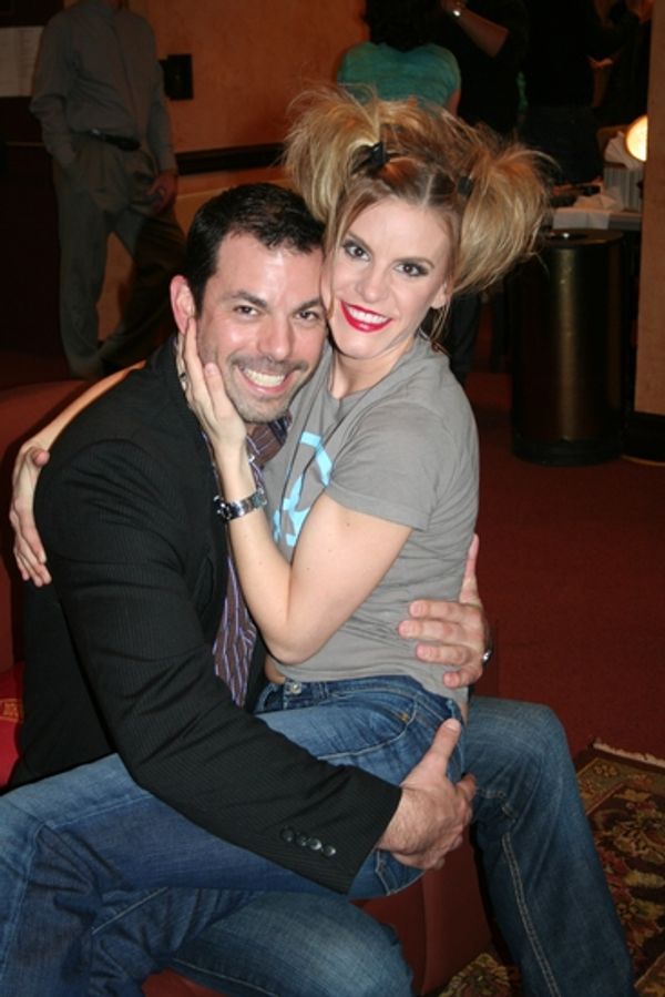 Chuck Saculla and Jenn Colella Photo
