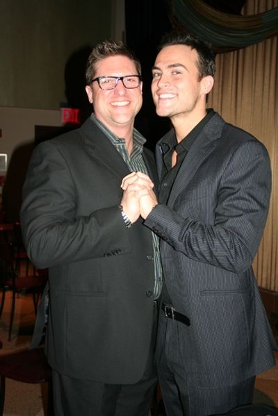 Christopher Sieber and Cheyenne Jackson Photo