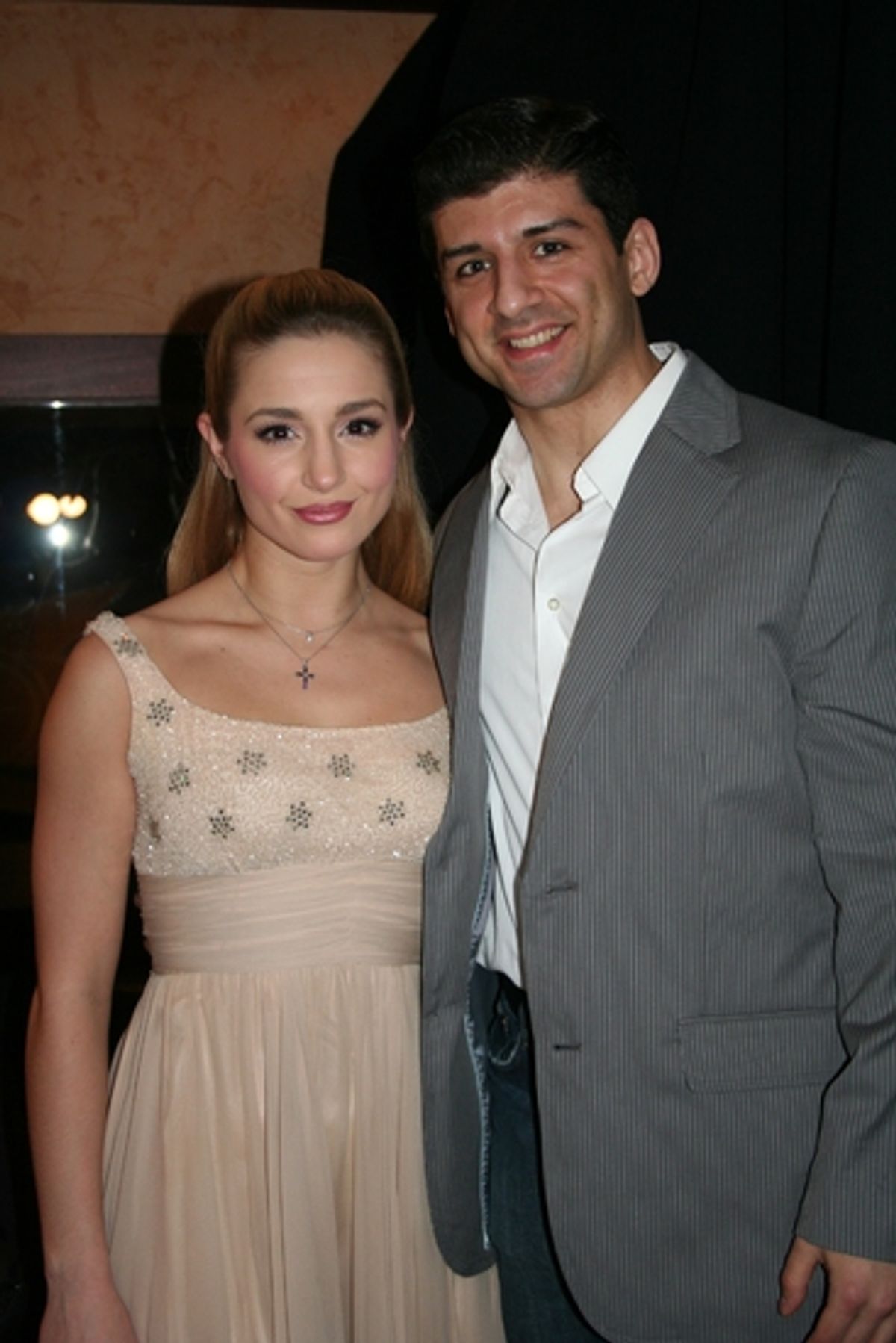 Jessica Lee Goldyn and Tony Yasbeck at 