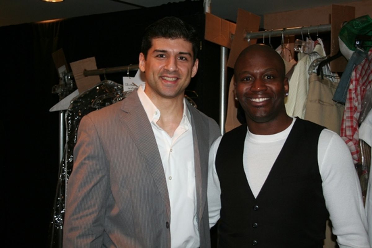 Tony Yasbeck and Tituss Burgess at 