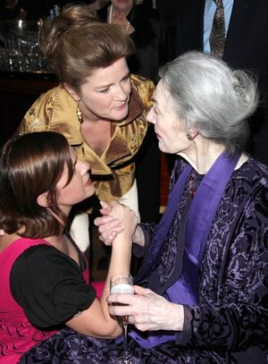 Marcia Gay Harden, Kate Mulgrew and Marian Seldes @ BroadwayWorld Marcia Gay Harden, Kate Mulgrew and Marian Seldes Photo
