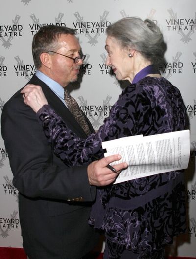 Sam Rudy and Marian Seldes

 Photo
