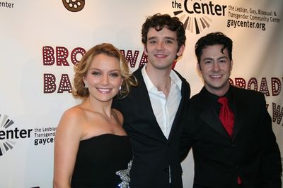 Becki Newton, Michael Urie and Christopher Kale Jones Photo