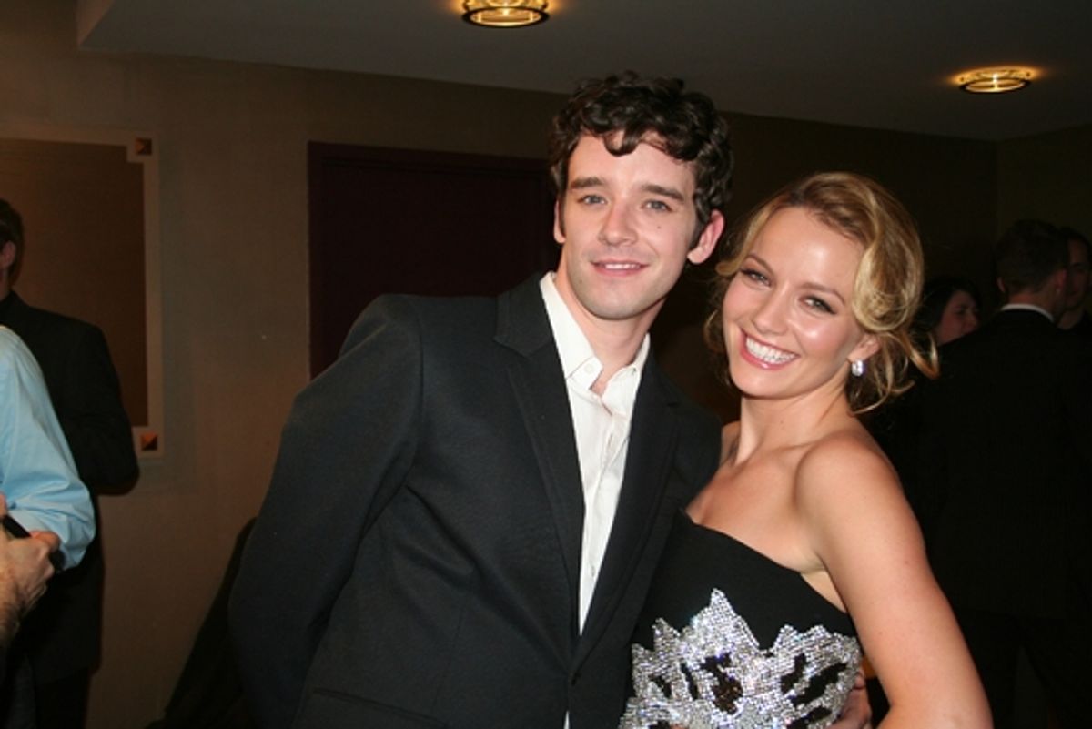 Michael Urie and Becki Newton at 