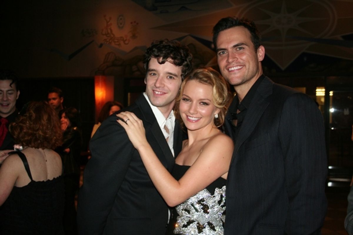 Michael Urie, Becki Newton and Cheyenne Jackson at 
