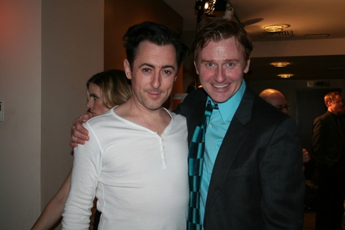 Alan Cumming and Robert Bartley at 