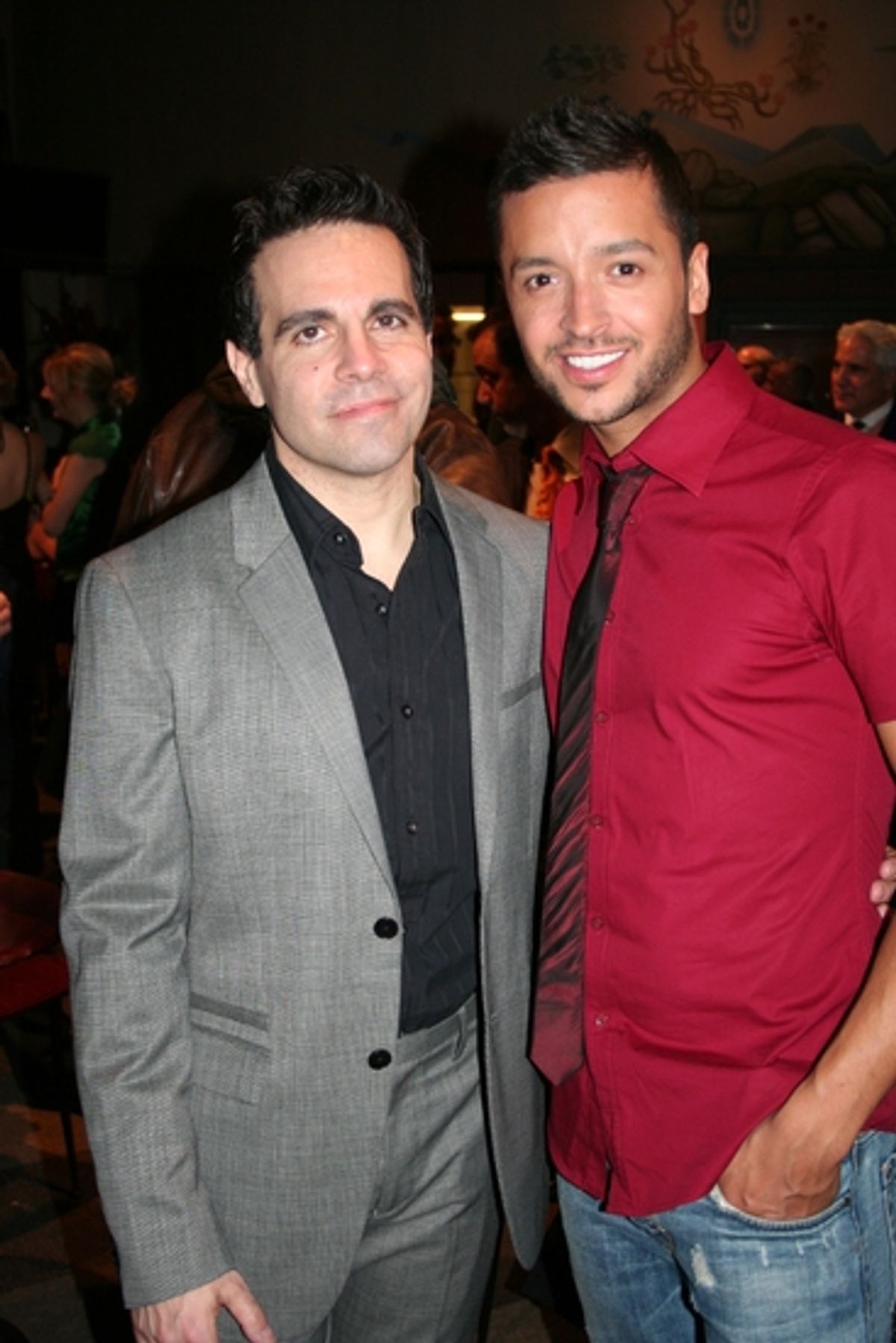 Mario Cantone and Jai Rodriguez at 