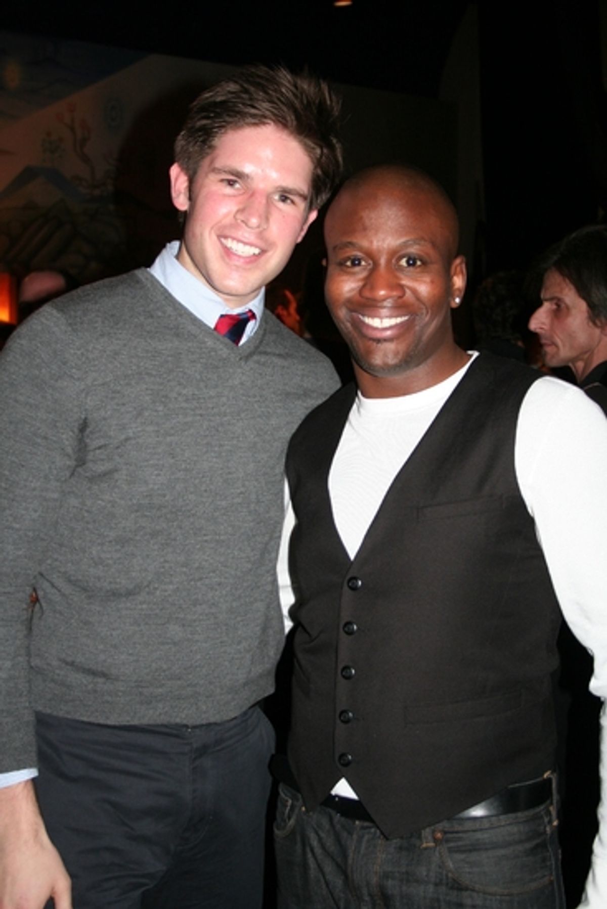 Frank DiLella and Tituss Burgess at 