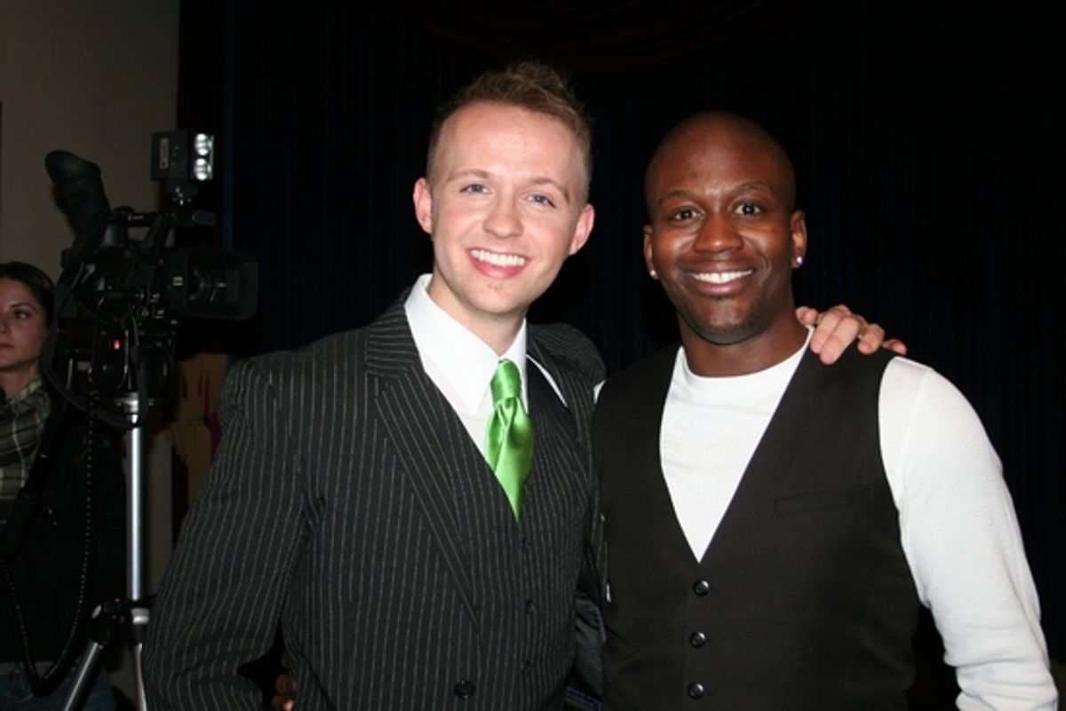 Marty Thomas and Tituss Burgess at 