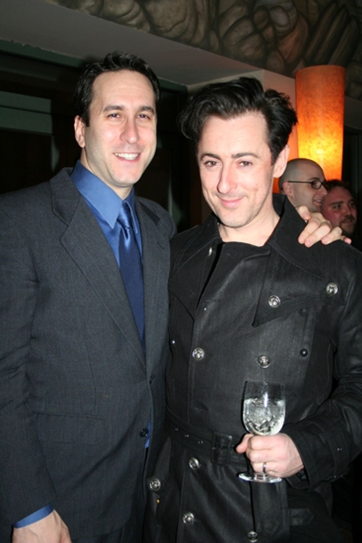 Daniel Whitman and Alan Cumming at 