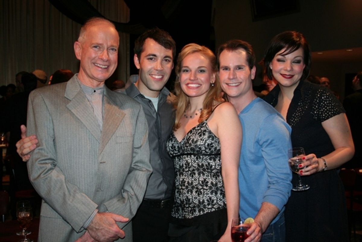 John-Charles Kelly, Jason Michael Butler, Tiffan Borelli, Shaun Colledge and Jessica Carter at 