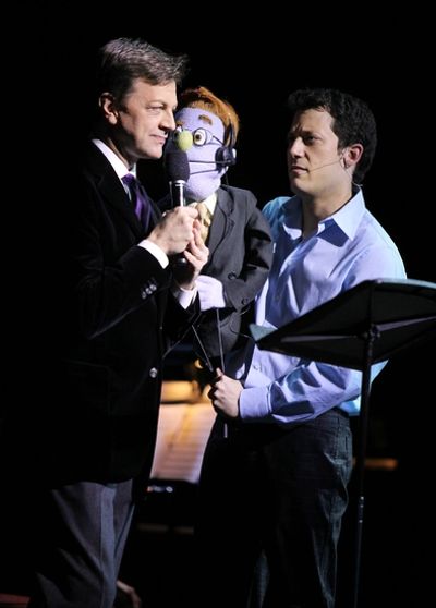 Jim Caruso and John Tartaglia

 Photo