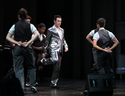 Alan Cumming and his boys! Photo