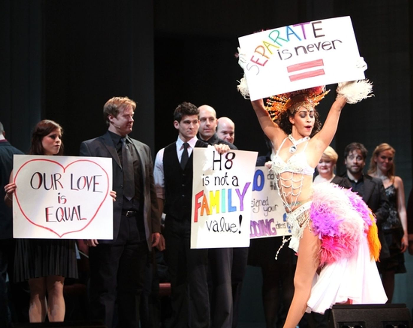 Photo Coverage: BROADWAY BACKWARDS 4 - Performance Part Two  Image