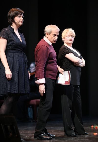 Charis Leos, Ron Palillo and Jessica Carter

 Photo