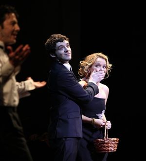 Michael Urie and Becky Newton

 Photo