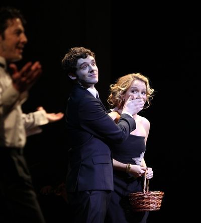 Michael Urie and Becky Newton

 Photo
