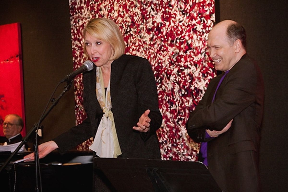 Julie Halston and Charles Busch at 