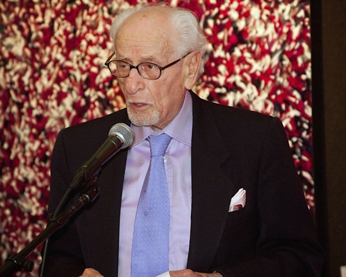 Eli Wallach at LOVE 'N' COURAGE Benefit Honors Elaine Stritch