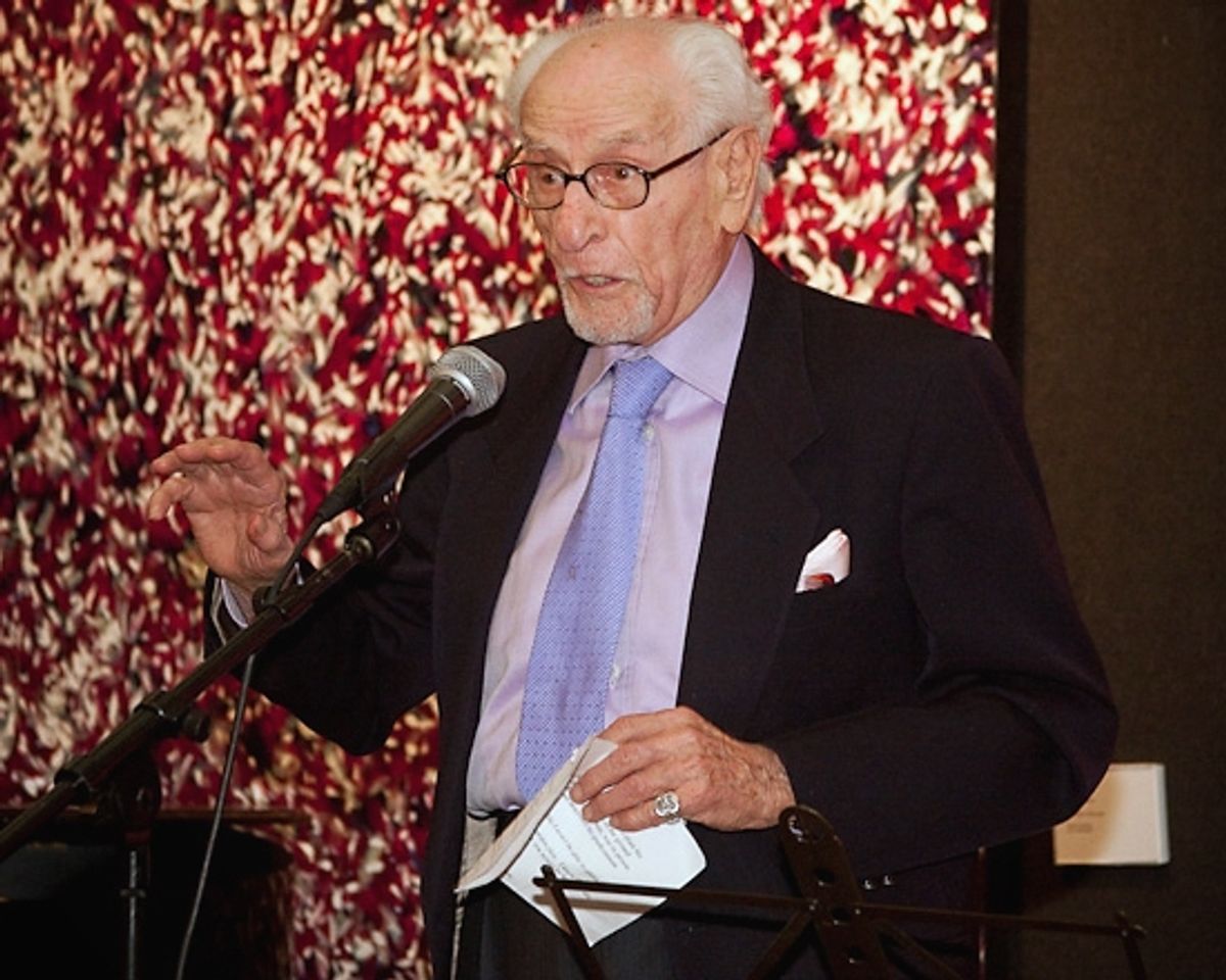 Eli Wallach at LOVE 'N' COURAGE Benefit Honors Elaine Stritch