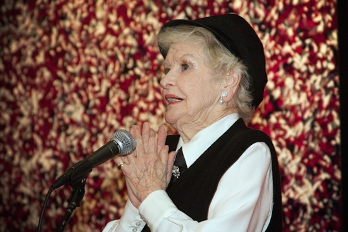 Elaine Stritch at LOVE 'N' COURAGE Benefit Honors Elaine Stritch