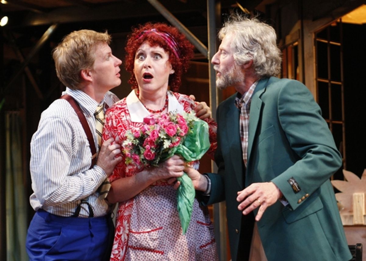 Garry Lejeune (Bill Brochtrup), Dotty Otley (Kandis Chappell) and Frederick Fellowes (Timothy Landfield) at 