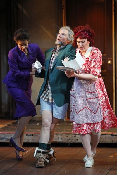 Belinda Blair (Nancy Bell), Frederick Fellowes (Timothy Landfield) and Dotty Otley (K Photo