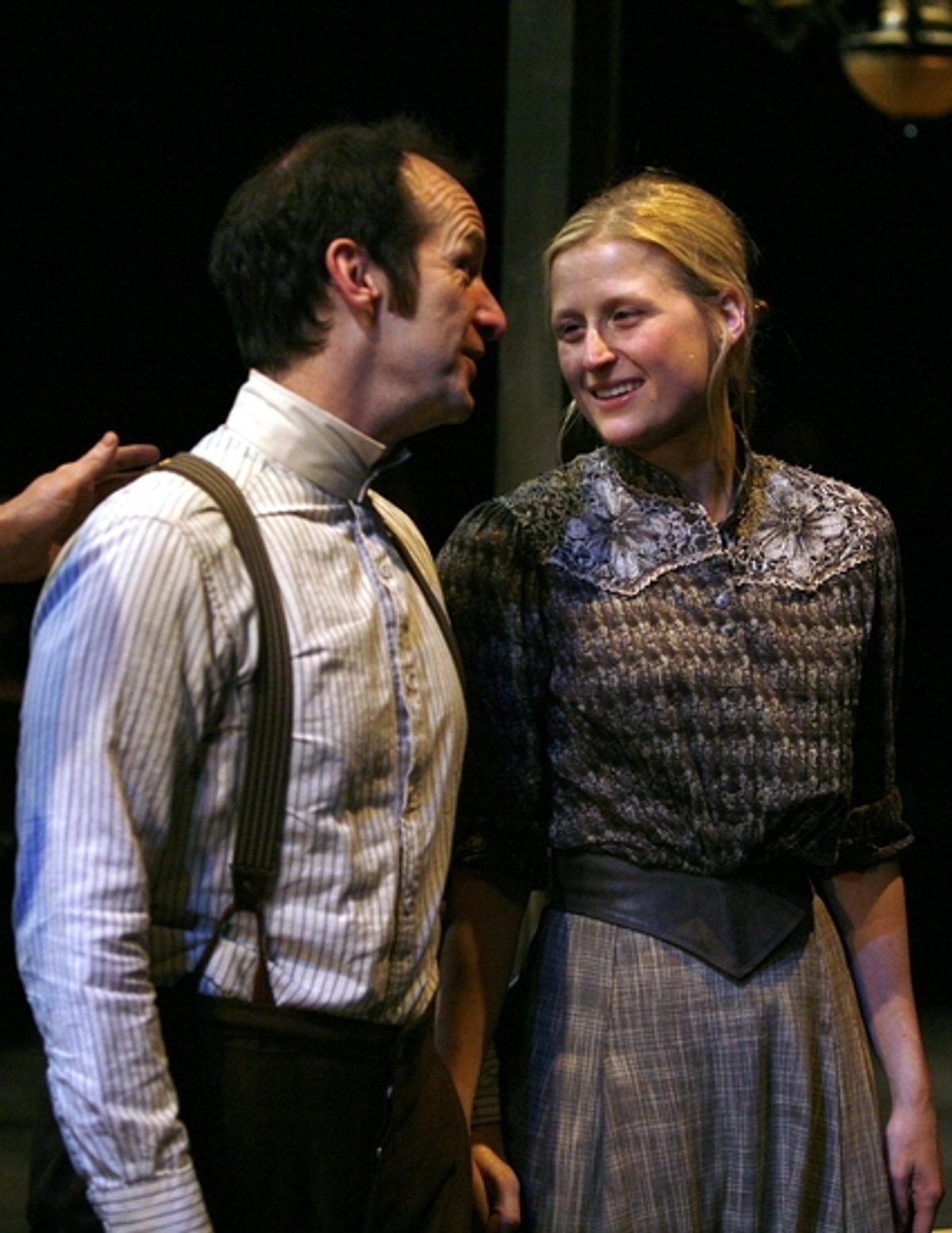 Denis O'Hare and Mamie Gummer at 