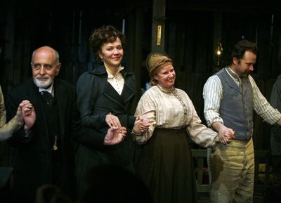 George Morfogen, Maggie Gyllenhaal, Cyrilla Baer and Peter Sarsgaard

 Photo