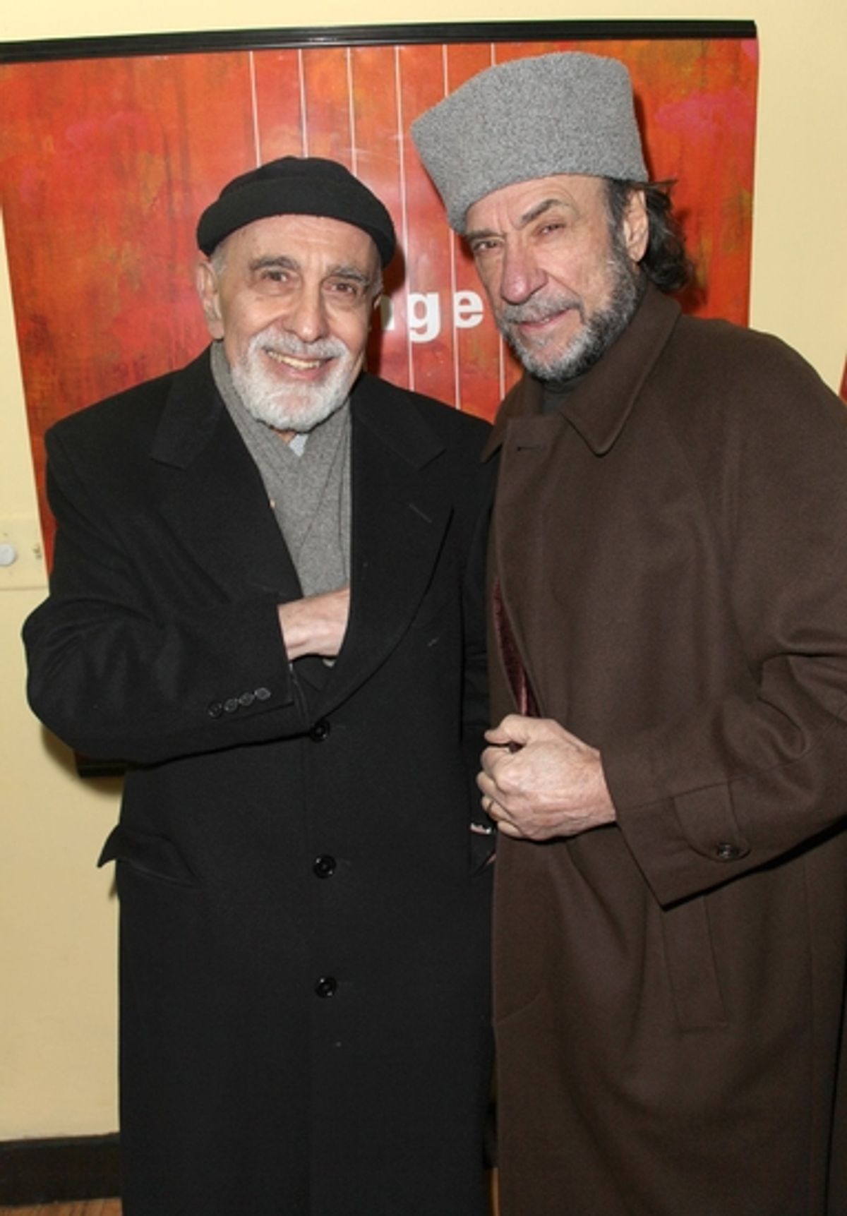 George Morfogen and F. Murray Abraham

 at 
