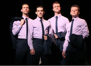 Michael Lomenda, Jeff Madden, Quinn VanAntwerp and Jeremy Kushnier @ BroadwayWorld Michael Lomenda, Jeff Madden, Quinn VanAntwerp and Jeremy Kushnier Photo
