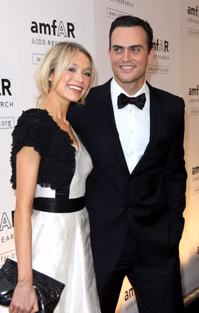 Katrina Bowden and Cheyenne Jackson

 Photo