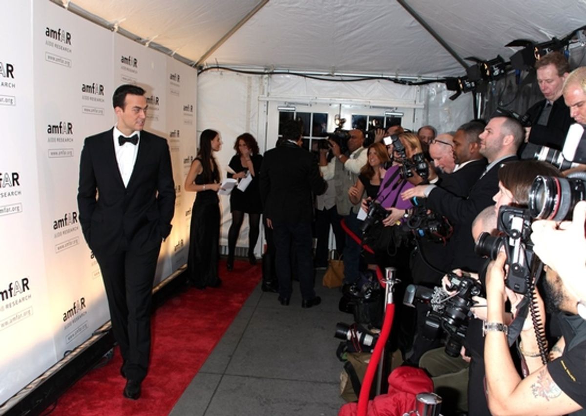 Cheyenne Jackson at The 2009 amfAR Honors