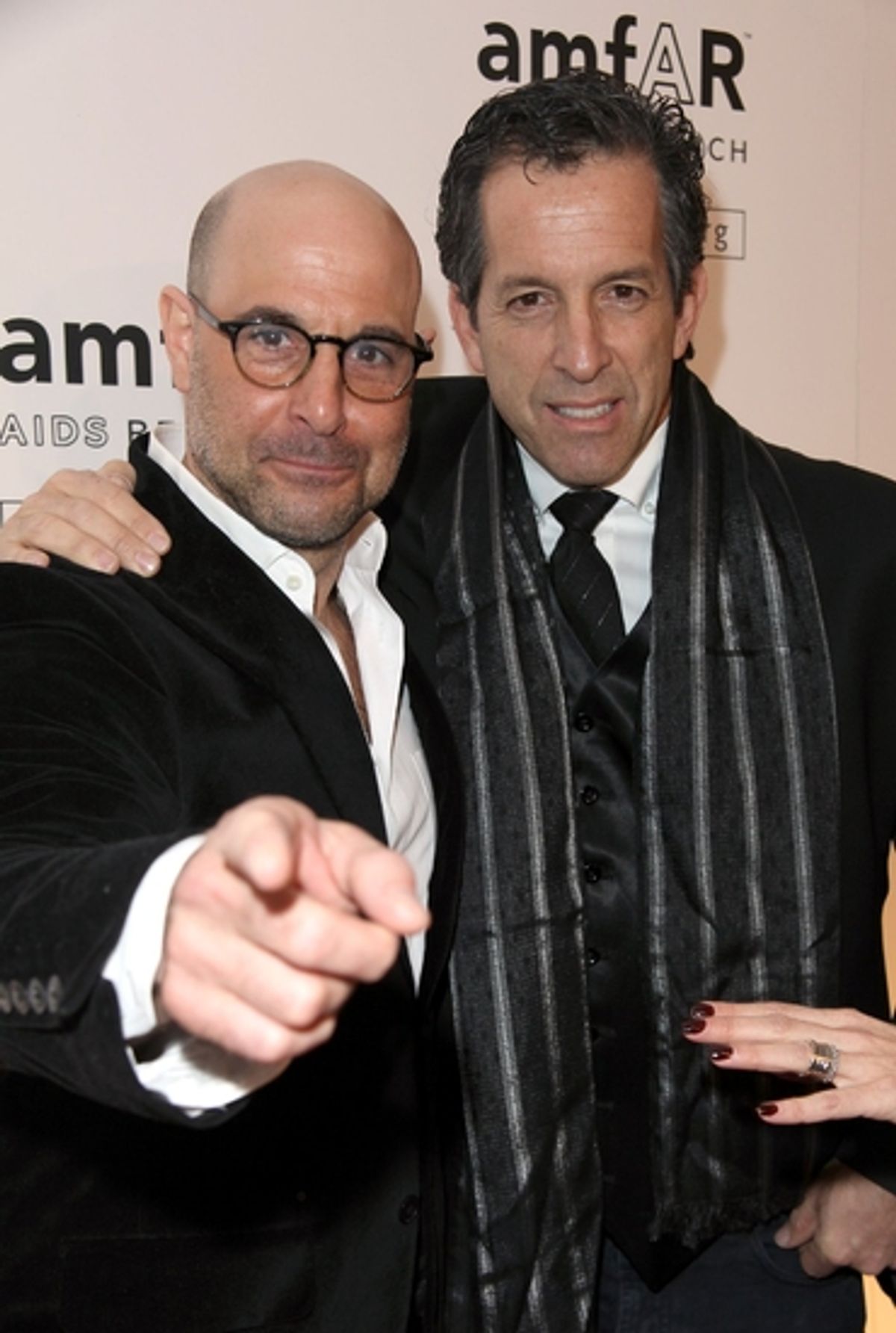 Stanley Tucci and Kenneth Cole at 